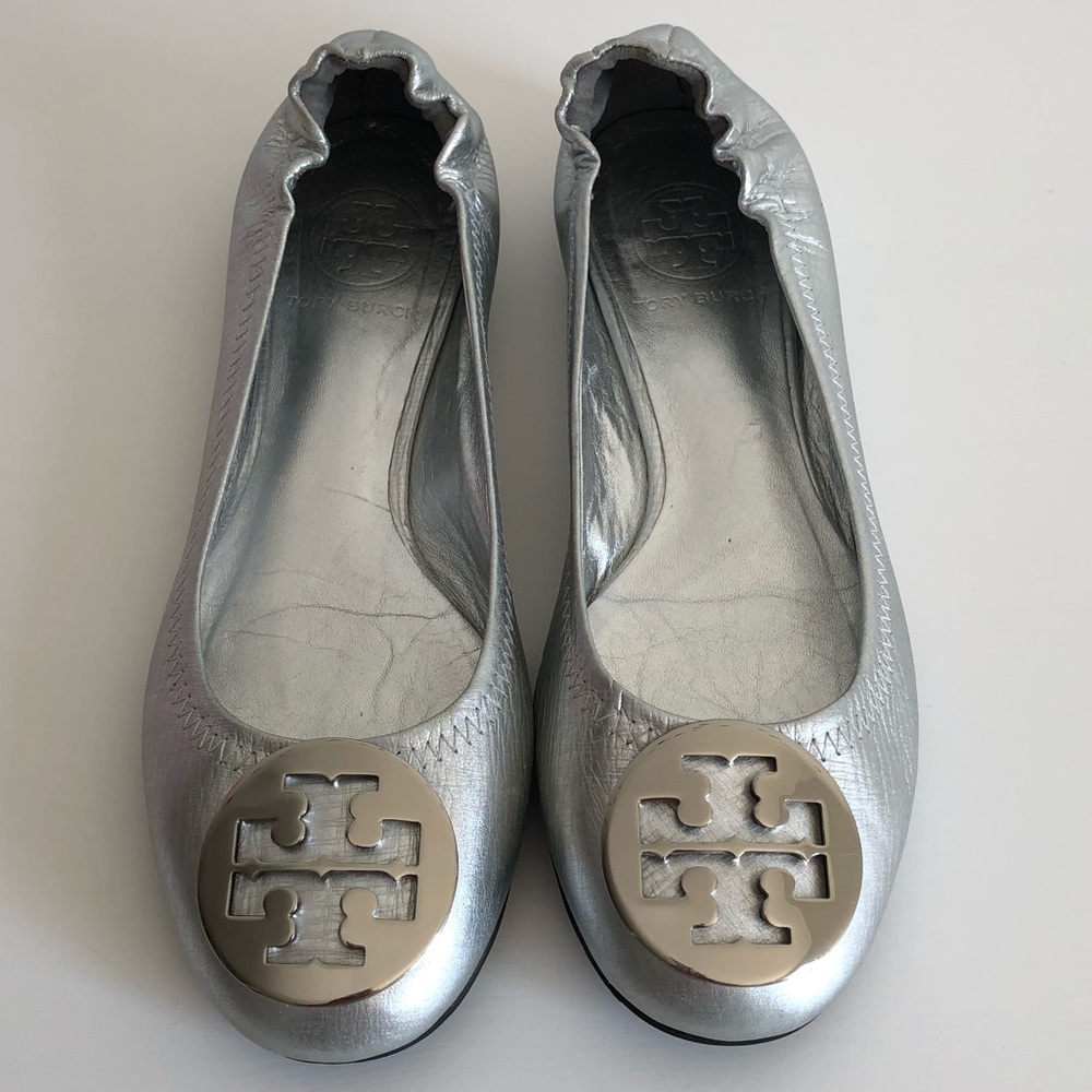 Tory Burch Reva Ballet Flat Size Six